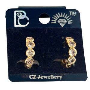 Statement Hoop Earrings for Women Gold-Toned Minimalist Elegant & Everyday Glam